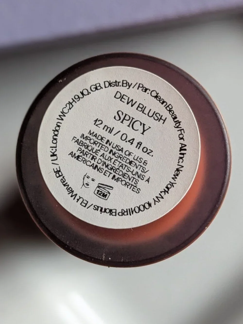 Saie Dew Blush™ Blendable Liquid Cheek Flush | Spicy